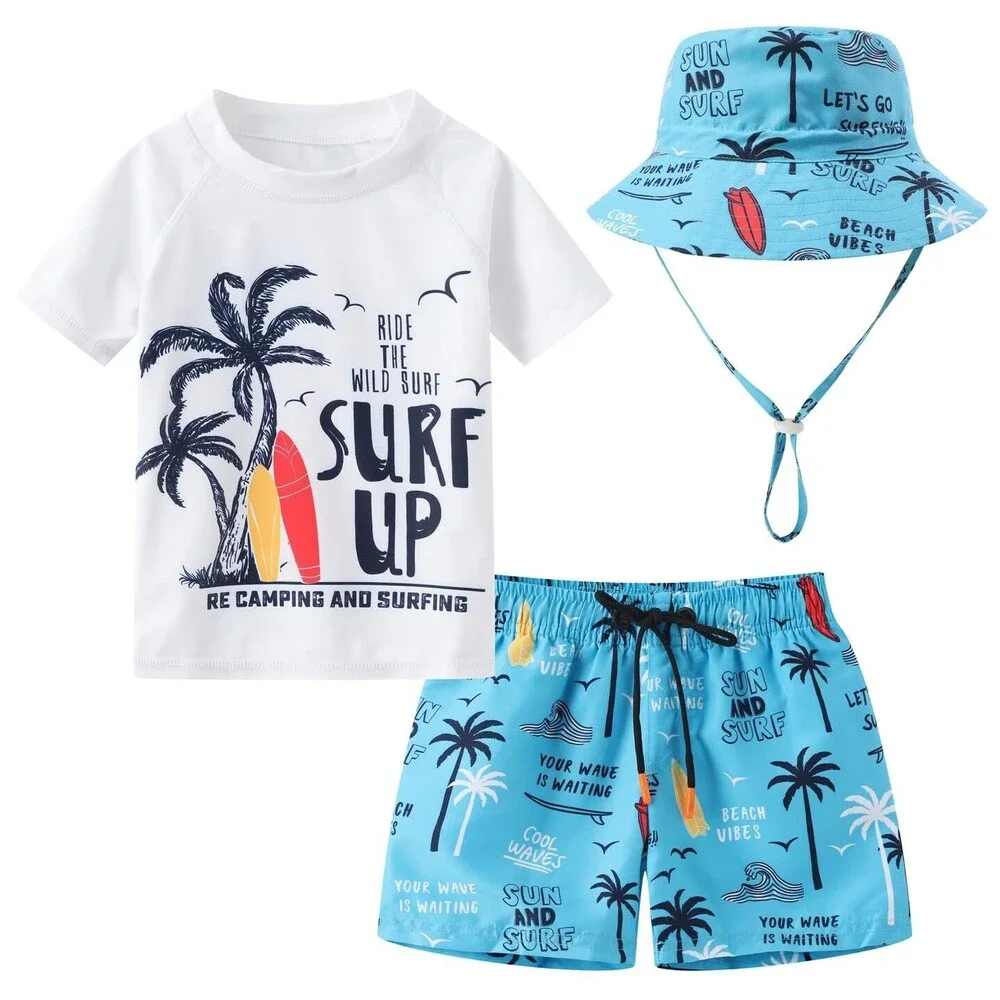 Childlike Me Baby Boys Swim RASHGUARD TOP ONLY UPF 50+ 6-9M No Trunks/Hat